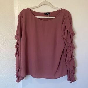 Blush blouse